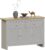 Amazon Basics Arlington Sideboard, Buffet Table, Cupboard Cabinet (Grey & Oak, 2 Drawer 3 Door) (Previously Movian brand)