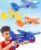 Airplane Toys Foam Aeroplane Activities Glider Planes Launcher Flying Led Light Catapult Games Kit Outdoor for Boys Girls Kids 2 4 5 6 7 8 Year Olds age 4-10 Presents Birthday 3 Pack