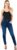 M17 Women’s High Waist Double Button Jeans Casual Cotton Trousers with Pockets