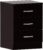 Vida Designs Riano 4 Piece Bedroom Sets, 2 x 3 Drawer Bedside Cabinets, 5 Drawer Chest of Drawer & 2 Door Wardrobe (Black)